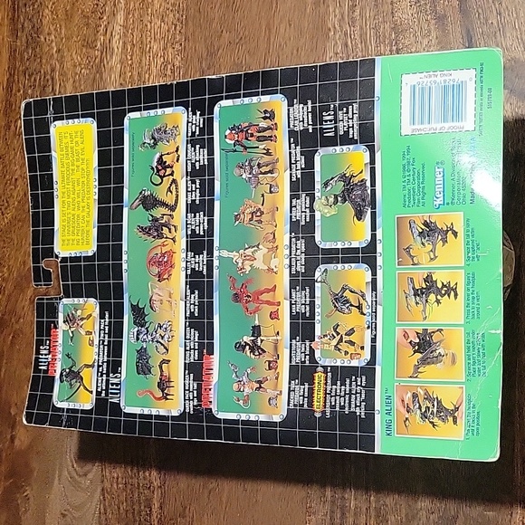 Kenner Aliens King Alien 1992 - Picture 6 of 6